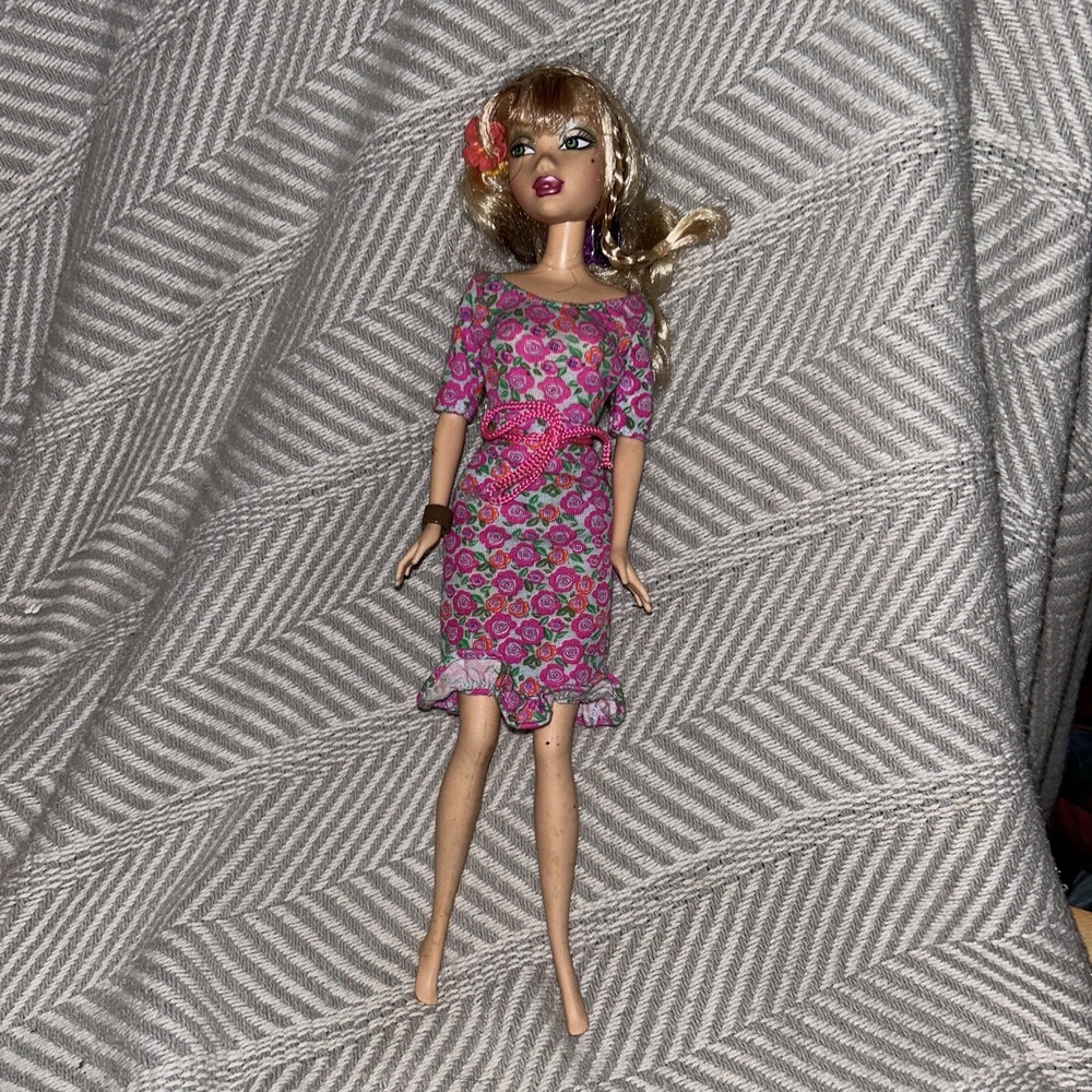 Barbie My‎ Scene Jammin In Jamaica Delancey Doll Articulated Jointed Rare B3